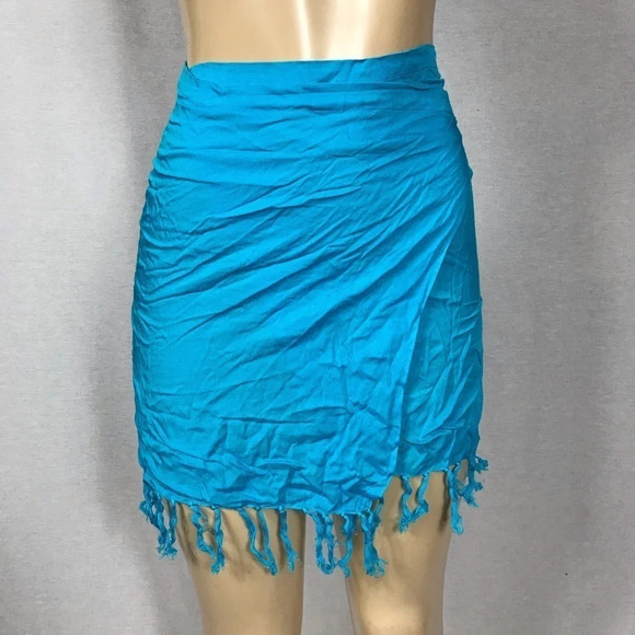 Zuliana 100% Rayon Sarong Skirt Size Small Made In USA New With Tags - Picture 1 of 2